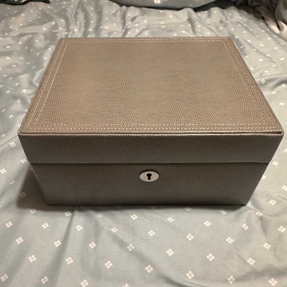 Wolf pottery barn jewelry box